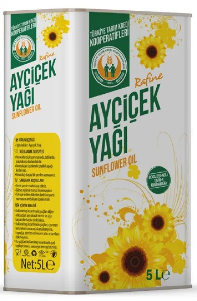 Tarım Kredi Birlik Ayçiçek Yağı 5 lt Sıvı Yağ