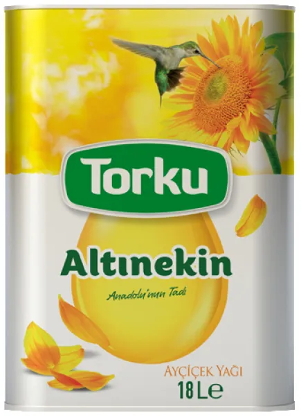 Torku Altın Ekin Ayçiçek Yağı 18 lt Sıvı Yağ