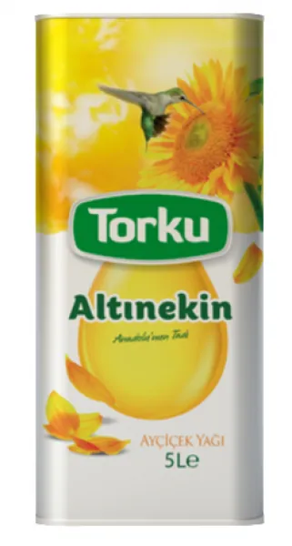 Torku Altın Ekin Ayçiçek Yağı 5 lt Sıvı Yağ