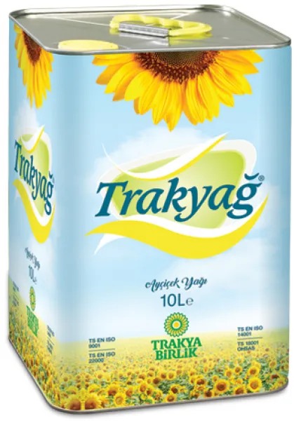 Trakyağ Ayçiçek Yağı 10 lt Sıvı Yağ