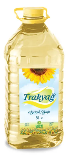 Trakyağ  Ayçiçek Yağı Pet 5 lt Sıvı Yağ