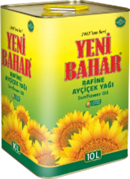 Yeni Bahar Ayçiçek Yağı 10 lt Sıvı Yağ