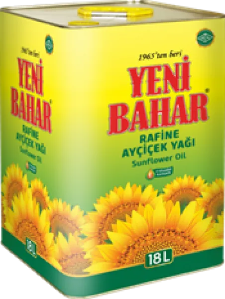 Yeni Bahar Ayçiçek Yağı 18 lt Sıvı Yağ