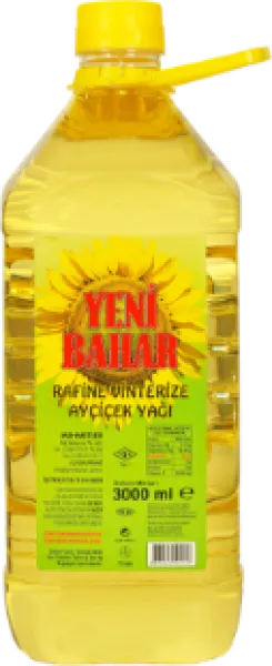 Yeni Bahar Ayçiçek Yağı 3 lt Sıvı Yağ