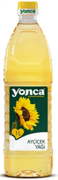 Yonca Ayçiçek Yağı 1 lt Sıvı Yağ