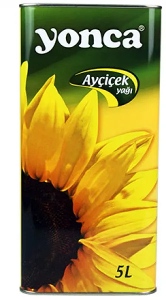 Yonca Ayçiçek Yağı 5 lt Sıvı Yağ