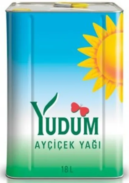 Yudum Ayçiçek Yağı 18 lt Sıvı Yağ