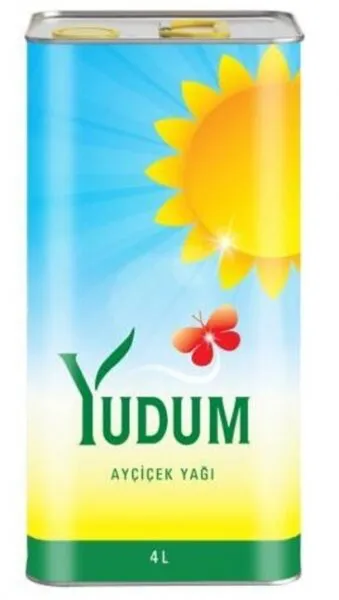 Yudum Ayçiçek Yağı 4 lt Sıvı Yağ