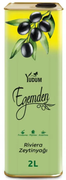 Yudum Egemden Riviera Zeytinyağı 2 lt Sıvı Yağ