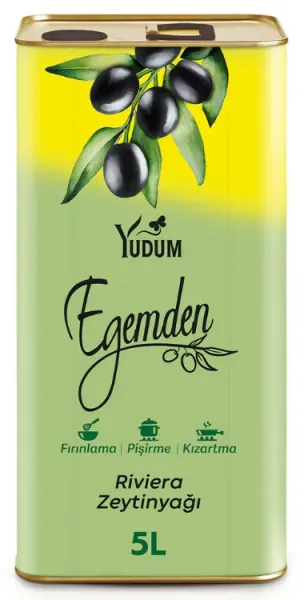 Yudum Egemden Riviera Zeytinyağı 5 lt Sıvı Yağ