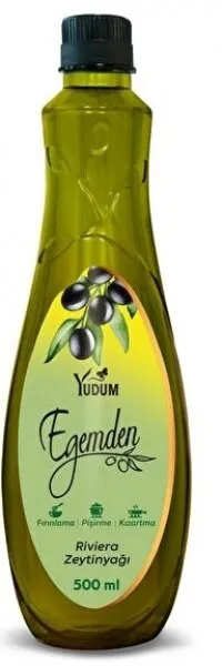 Yudum Egemden Riviera Zeytinyağı 500 ml Sıvı Yağ