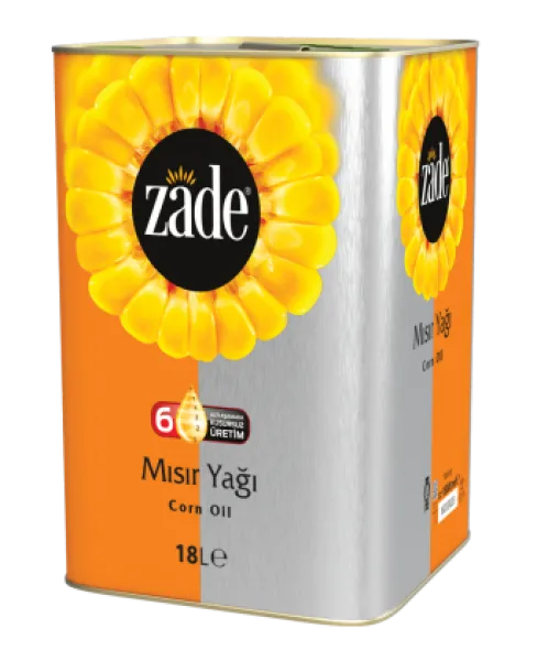 Zade Mısır Yağı 18 lt Sıvı Yağ