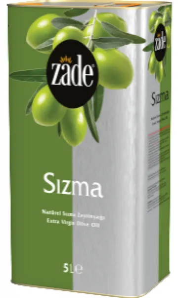 Zade Natürel Sızma Zeytinyağı 5 lt Sıvı Yağ