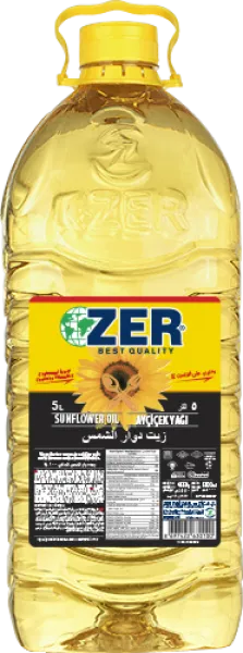 Zer Ayçiçek Yağı Pet 5 lt Sıvı Yağ