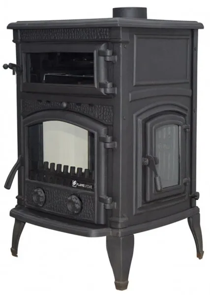 Flame Stove Sirius Maxi Yan Kapak Döküm Şömine Soba