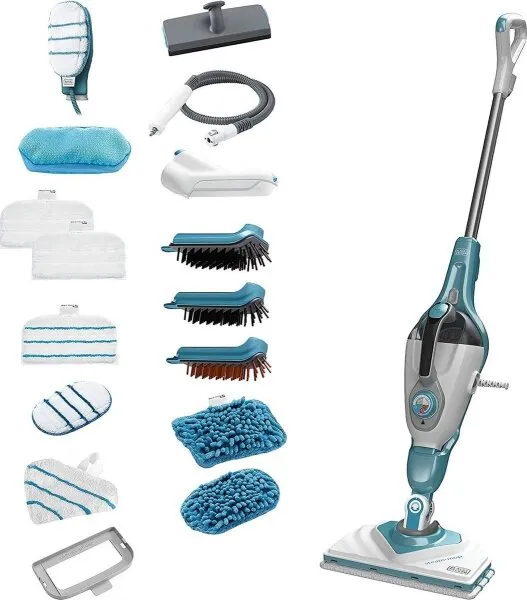 Black+Decker BHSM1615DAM-QS Buharlı Mop