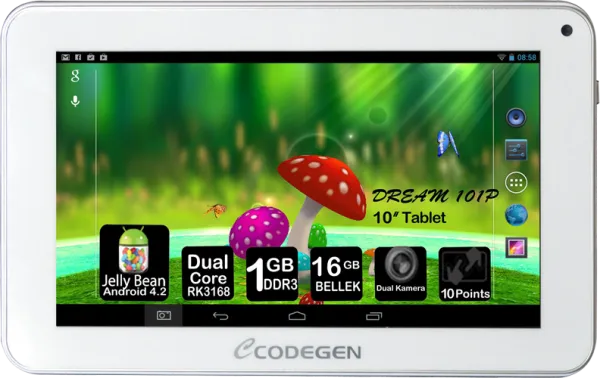 Codegen Dream 101P 16 GB Tablet