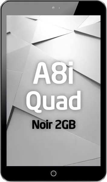 Reeder A8i Quad Noir 2 GB Tablet