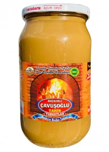 Çavuşoğlu Bozkır Tahini Kepekli Kavanoz 930 gr Tahin