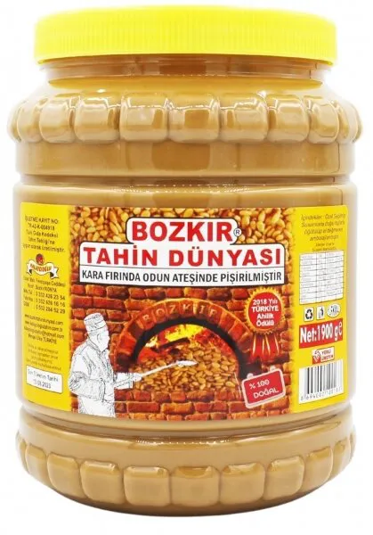 Kalaycıoğlu Bozkır Tahin Dünyası Kepekli 1.9 kg Tahin