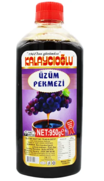 Kalaycıoğlu Bozkır Tahin Dünyası Üzüm Pekmezi 950 gr Pekmez