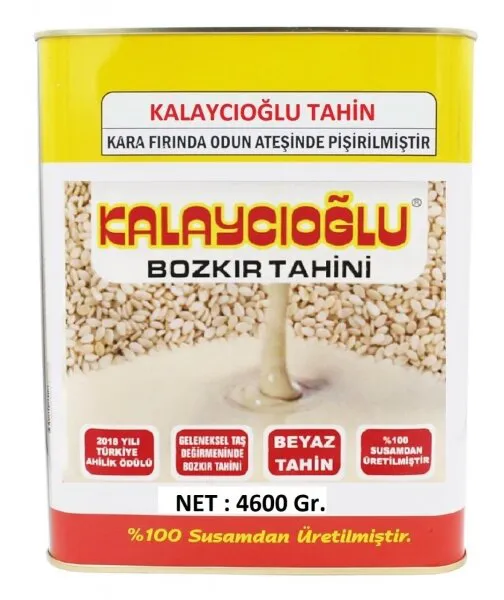 Kalaycıoğlu Bozkır Tahini Beyaz 4.6 kg Tahin