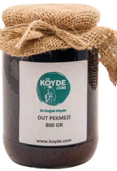 Köyde Dut Pekmezi 800 gr Pekmez