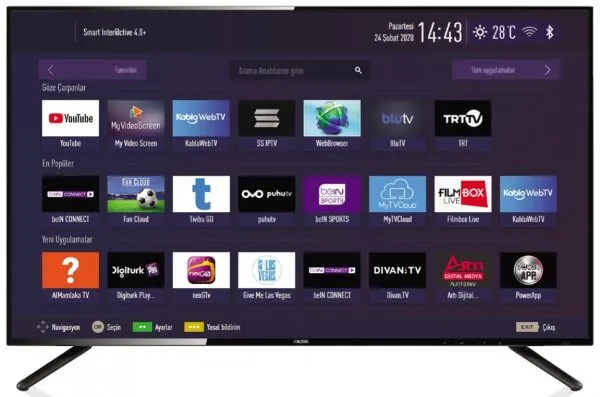 Altus AL43L 6925 4B Televizyon