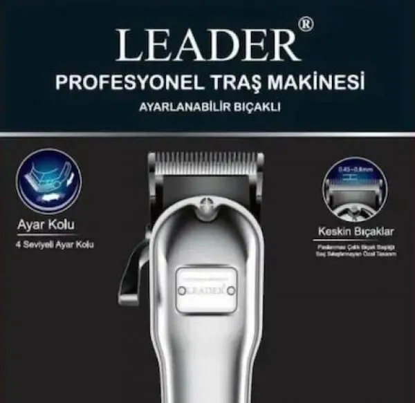 Leader LT-60 Saç Kesme Makinesi