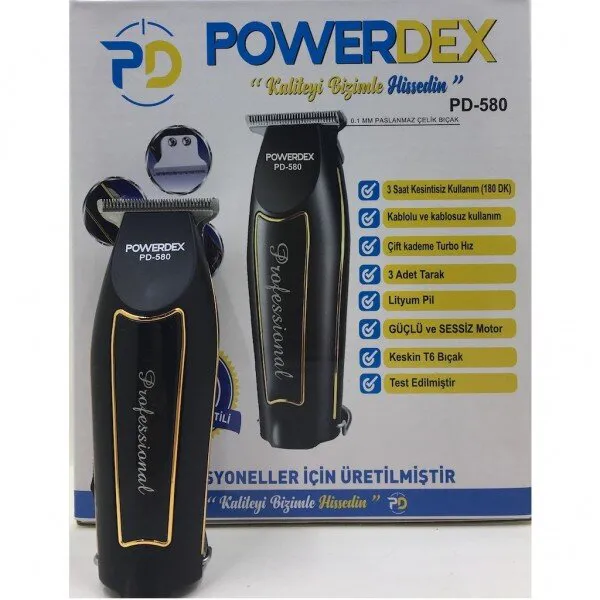 PowerDex PD-580 Saç Kesme Makinesi