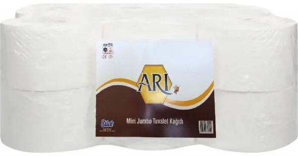 Arı Mini Jumbo Tuvalet Kağıdı 12 Rulo Tuvalet Kağıdı