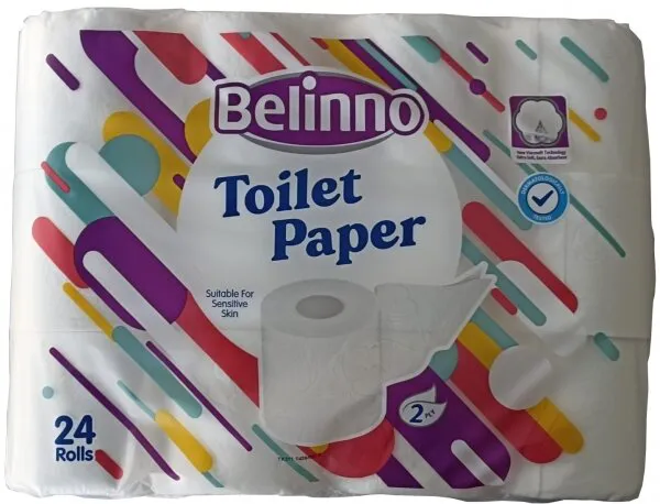 Belinno Tuvalet Kağıdı 24 Rulo Tuvalet Kağıdı