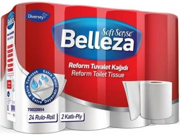 Belleza Reform Tuvalet Kağıdı 24 Rulo Tuvalet Kağıdı