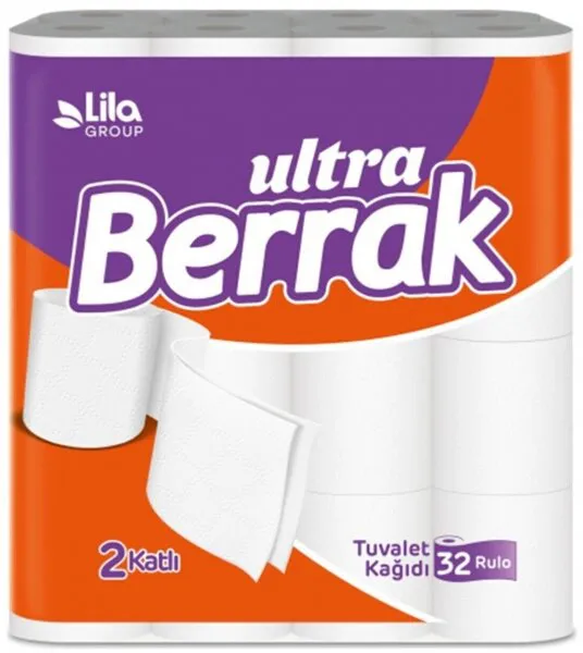 Berrak Ultra Tuvalet Kağıdı 32 Rulo Tuvalet Kağıdı