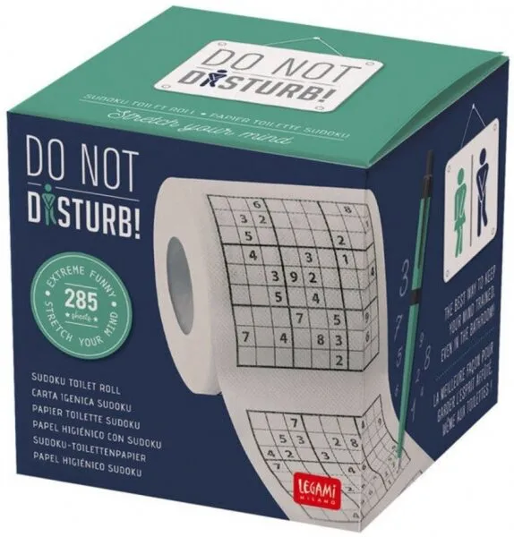 Do Not Disturb Sudoku Tuvalet Kağıdı Tuvalet Kağıdı