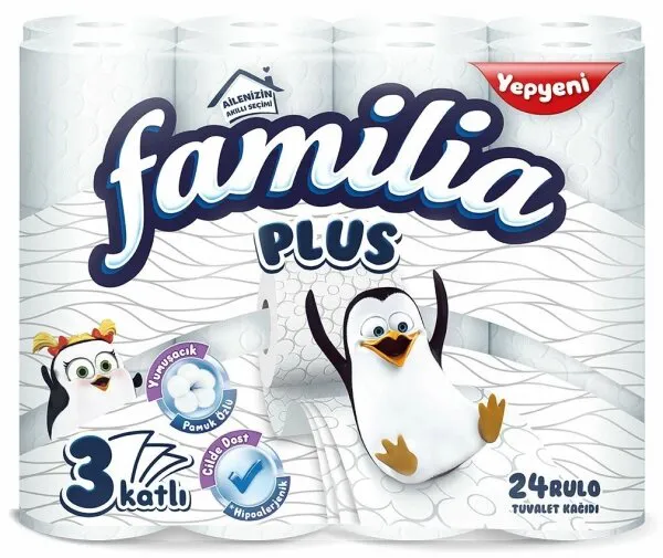 Familia Plus Tuvalet Kağıdı 24 Rulo Tuvalet Kağıdı