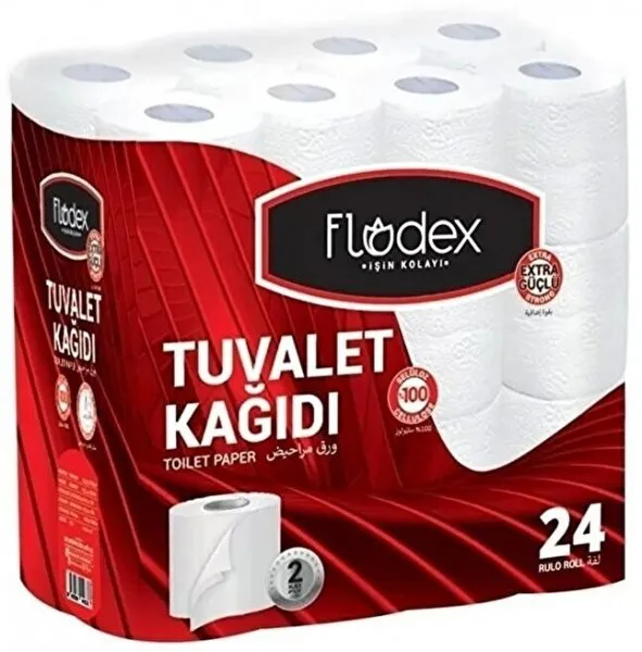 Flodex Tuvalet Kağıdı 24 Rulo Tuvalet Kağıdı