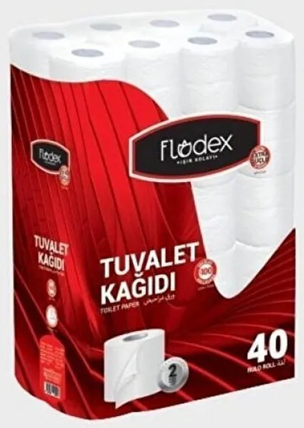 Flodex Tuvalet Kağıdı 40 Rulo Tuvalet Kağıdı
