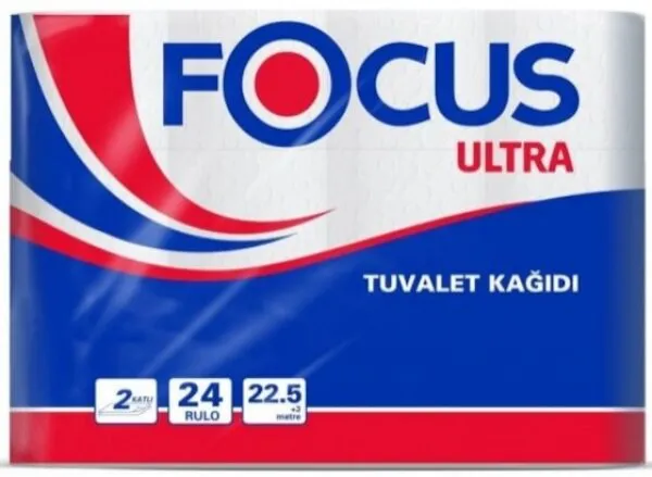 Focus Ultra Tuvalet Kağıdı 24 Rulo Tuvalet Kağıdı