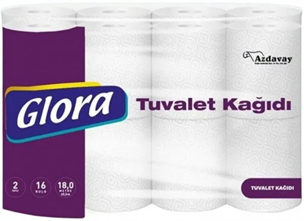 Glora Tuvalet Kağıdı 16 Rulo Tuvalet Kağıdı