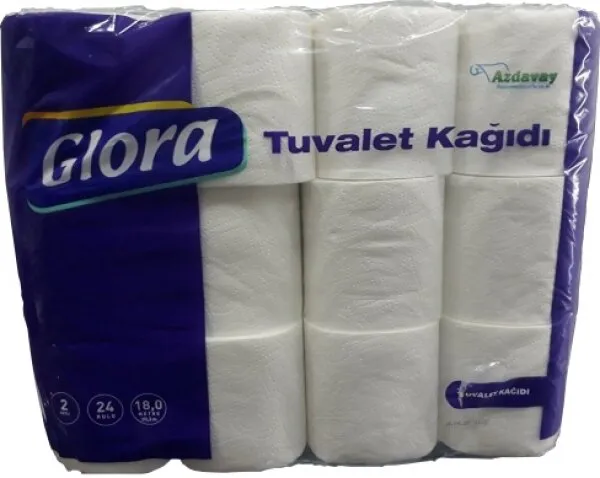 Glora Tuvalet Kağıdı 24 Rulo Tuvalet Kağıdı
