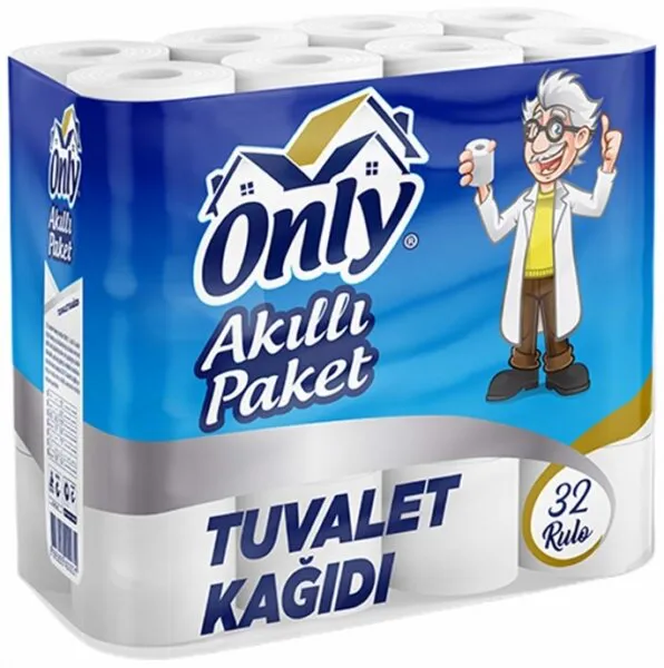 Only Akıllı Paket Tuvalet Kağıdı 32 Rulo Tuvalet Kağıdı