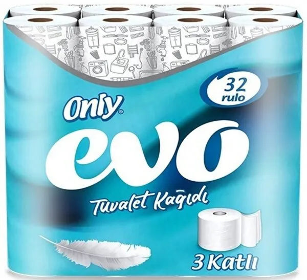 Only Evo Tuvalet Kağıdı 32 Rulo Tuvalet Kağıdı