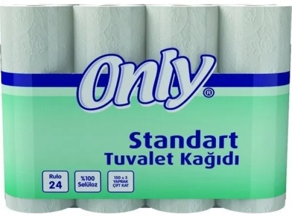 Only Standart Tuvalet Kağıdı 24 Rulo Tuvalet Kağıdı