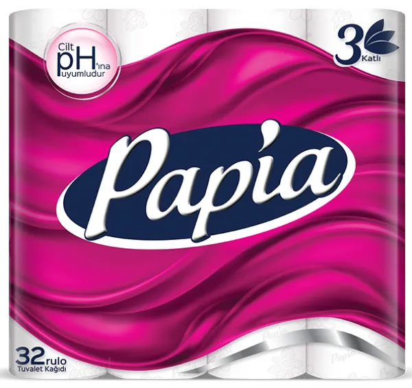 Papia Tuvalet Kağıdı 32 Rulo Tuvalet Kağıdı