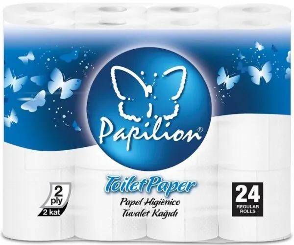 Papilion Tuvalet Kağıdı 24 Rulo Tuvalet Kağıdı