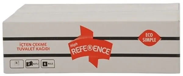 Reference Eco Simple İçten Çekmeli 6 Rulo Tuvalet Kağıdı
