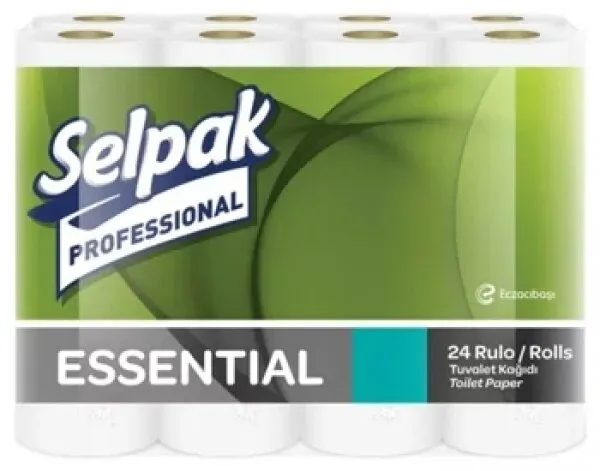 Selpak Professional Essential Tuvalet Kağıdı 24 Rulo Tuvalet Kağıdı