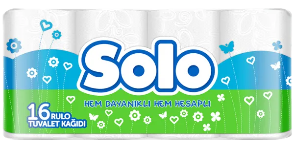 Solo Tuvalet Kağıdı 16 Rulo Tuvalet Kağıdı