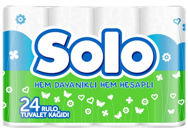 Solo Tuvalet Kağıdı 24 Rulo Tuvalet Kağıdı